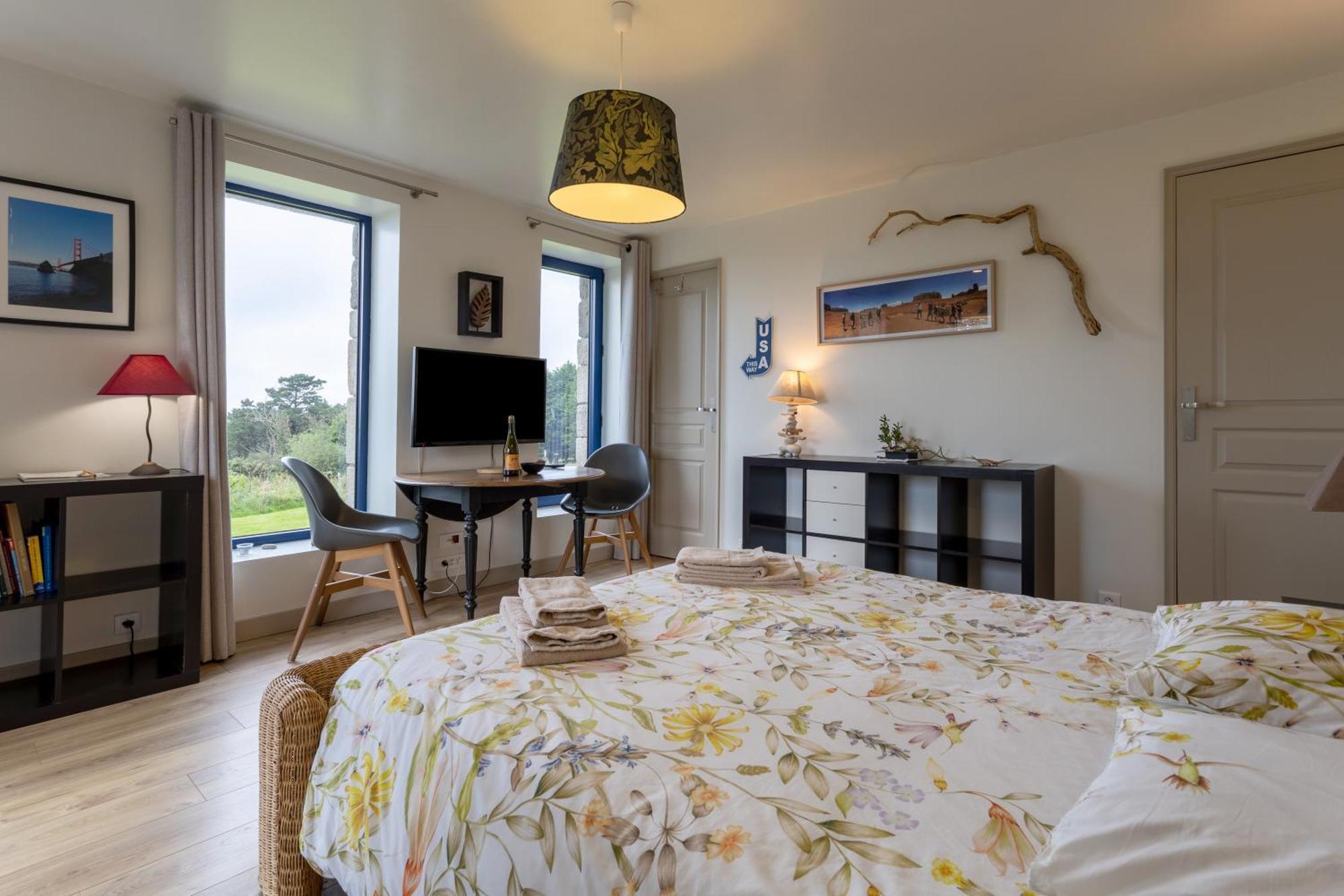 Studio Vue Magique Proche Locronan Plogonnec Экстерьер фото